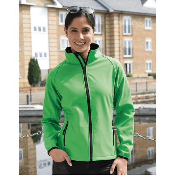 Result | Softshell jas met print voor dames